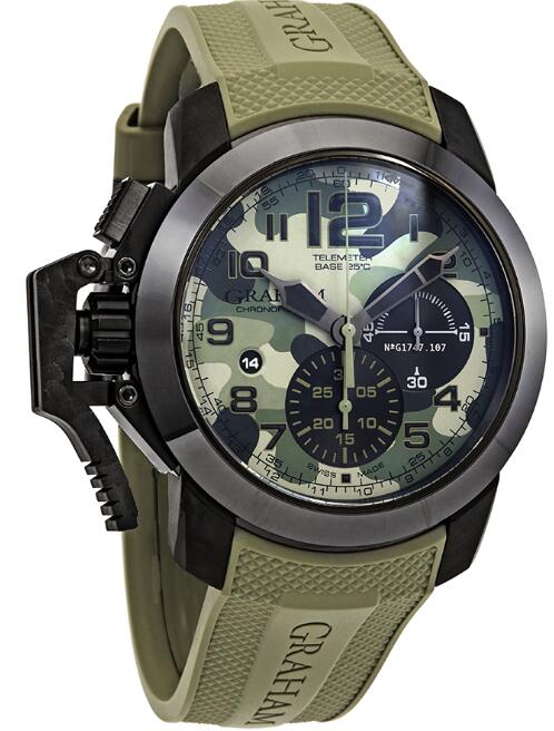 Graham Chronofighter Black Arrow 2CCAU.G02A Replica Watch